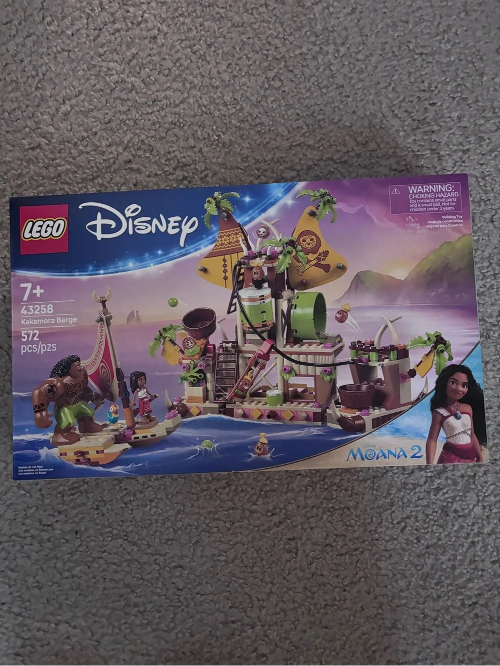 LEGO Disney Moana 2 Kakamora Barge - New. Unopened.